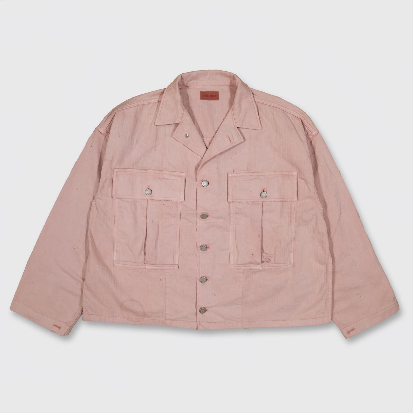 PODEROSA HBT COMBAT BIG JACKET / PINK