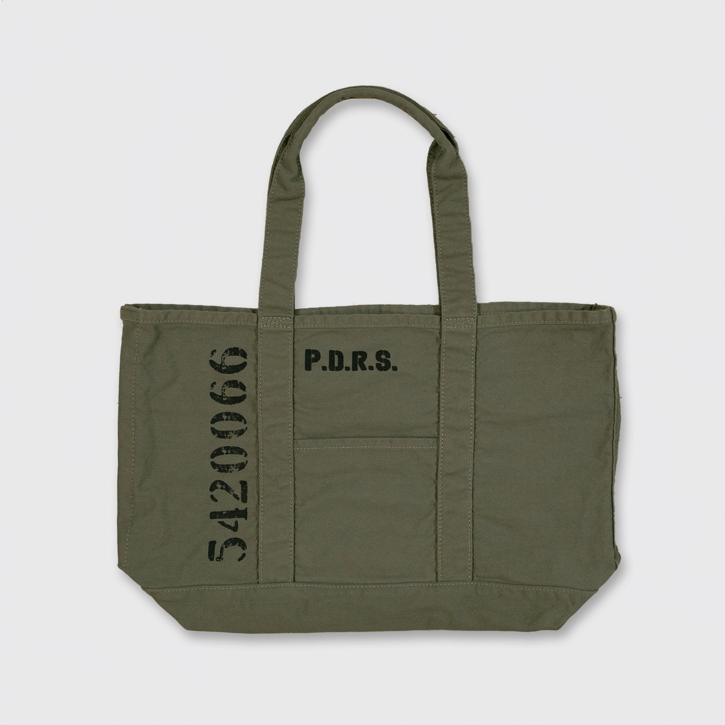 P.D.R.S MILITARY BIG TOTE BAG / KHAKI
