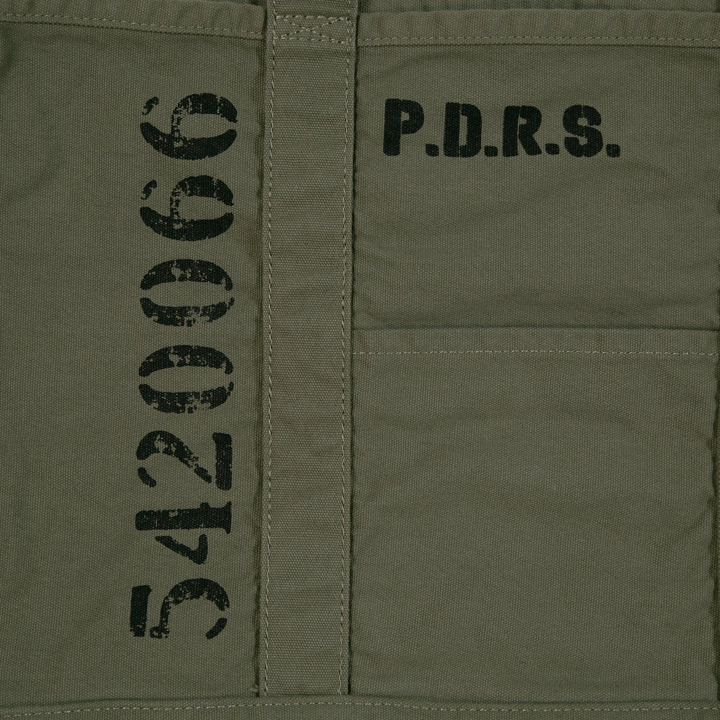 P.D.R.S MILITARY BIG TOTE BAG / KHAKI