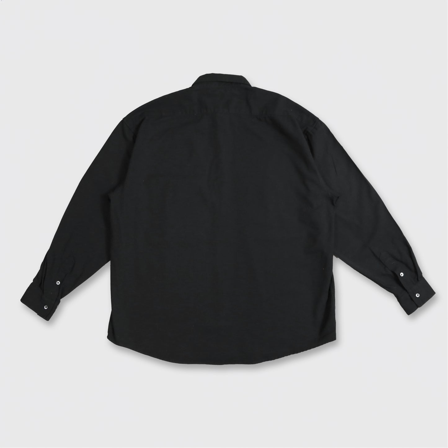 RELAXING LIFE BOX SHIRT / BLACK