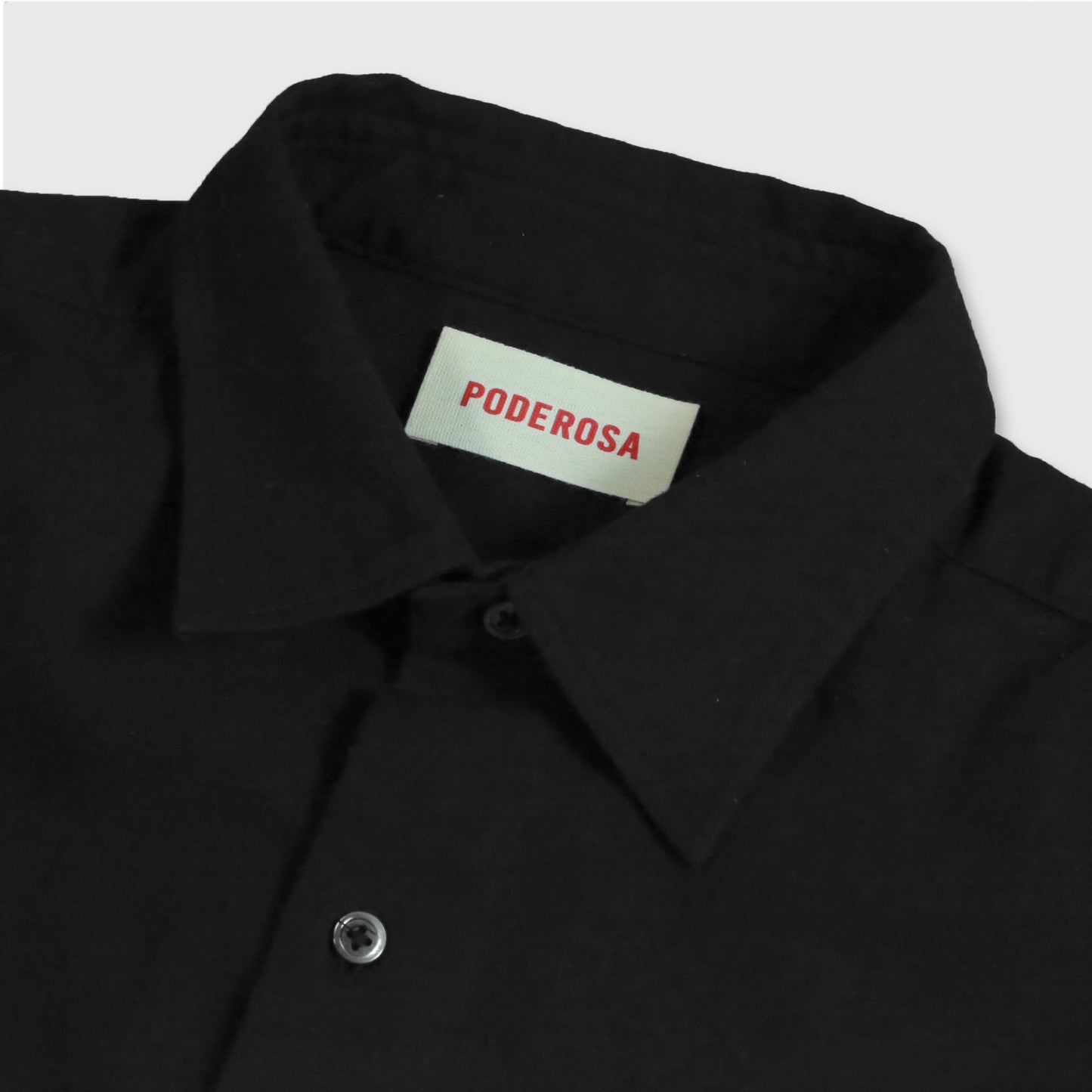 RELAXING LIFE BOX SHIRT / BLACK