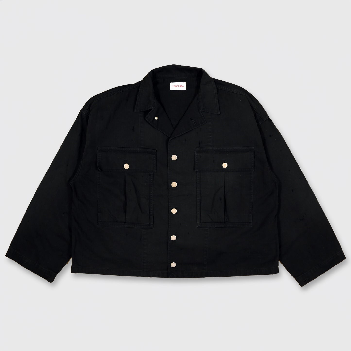 PODEROSA HBT COMBAT BIG JACKET / BLACK