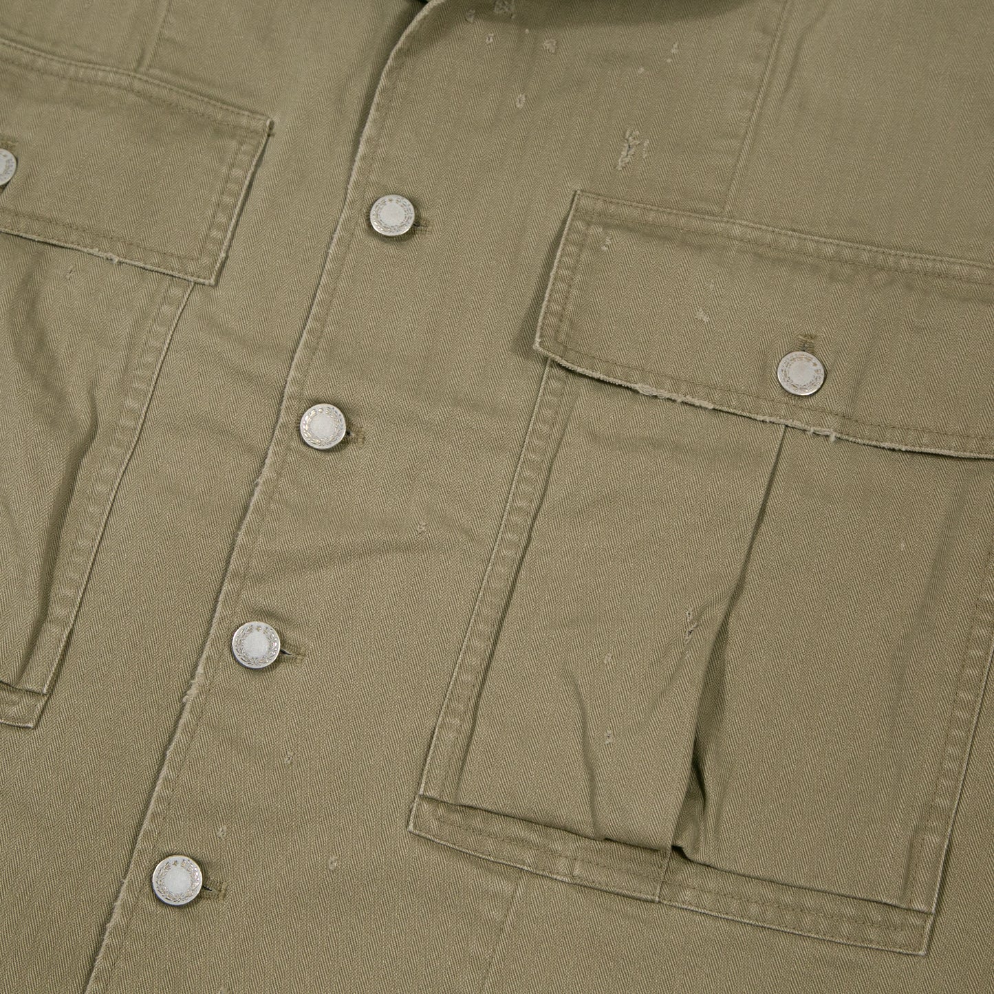 PODEROSA HBT COMBAT BIG JACKET / KHAKI