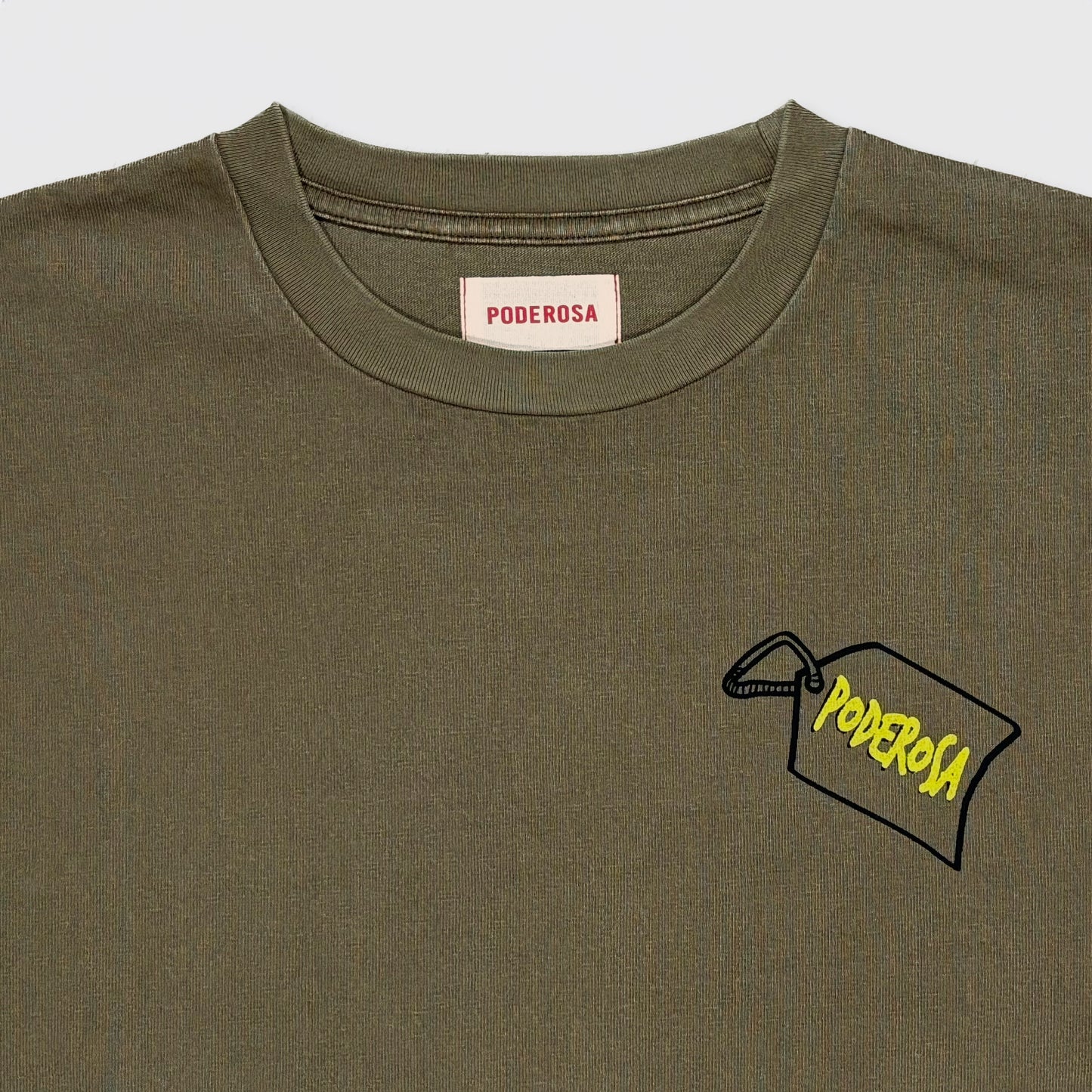 FIGHTING PODEROSA S/S T-SHIRT / BROWN