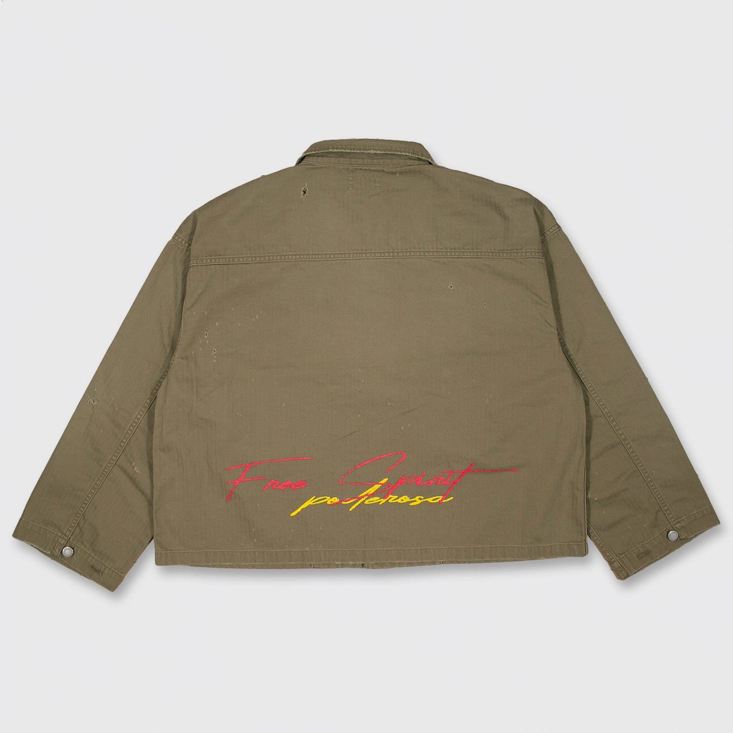 PODEROSA HBT COMBAT BIG JACKET / KHAKI