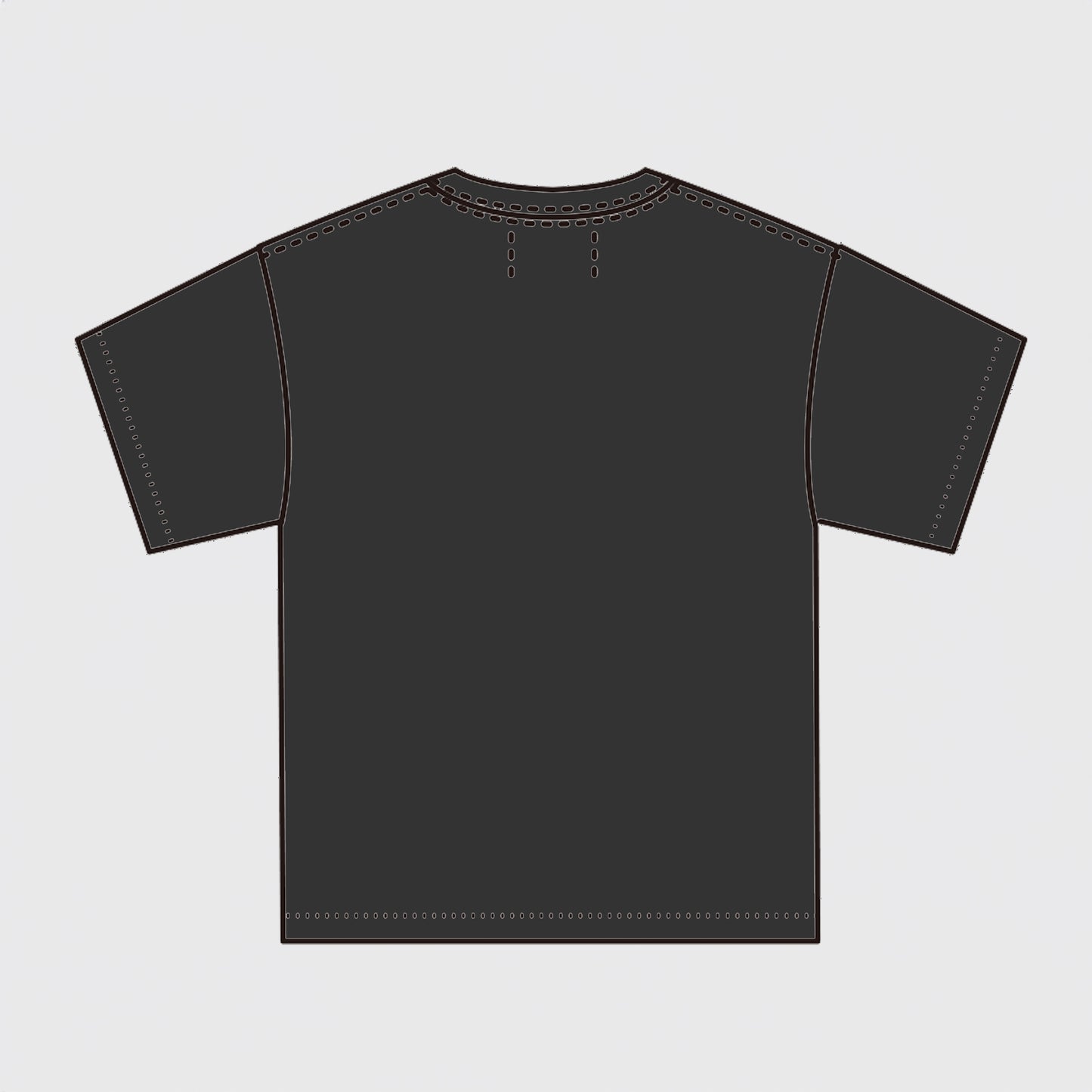 PODEROSA MOTORCYCLE S/S T-SHIRT / VINTAGE BLACK
