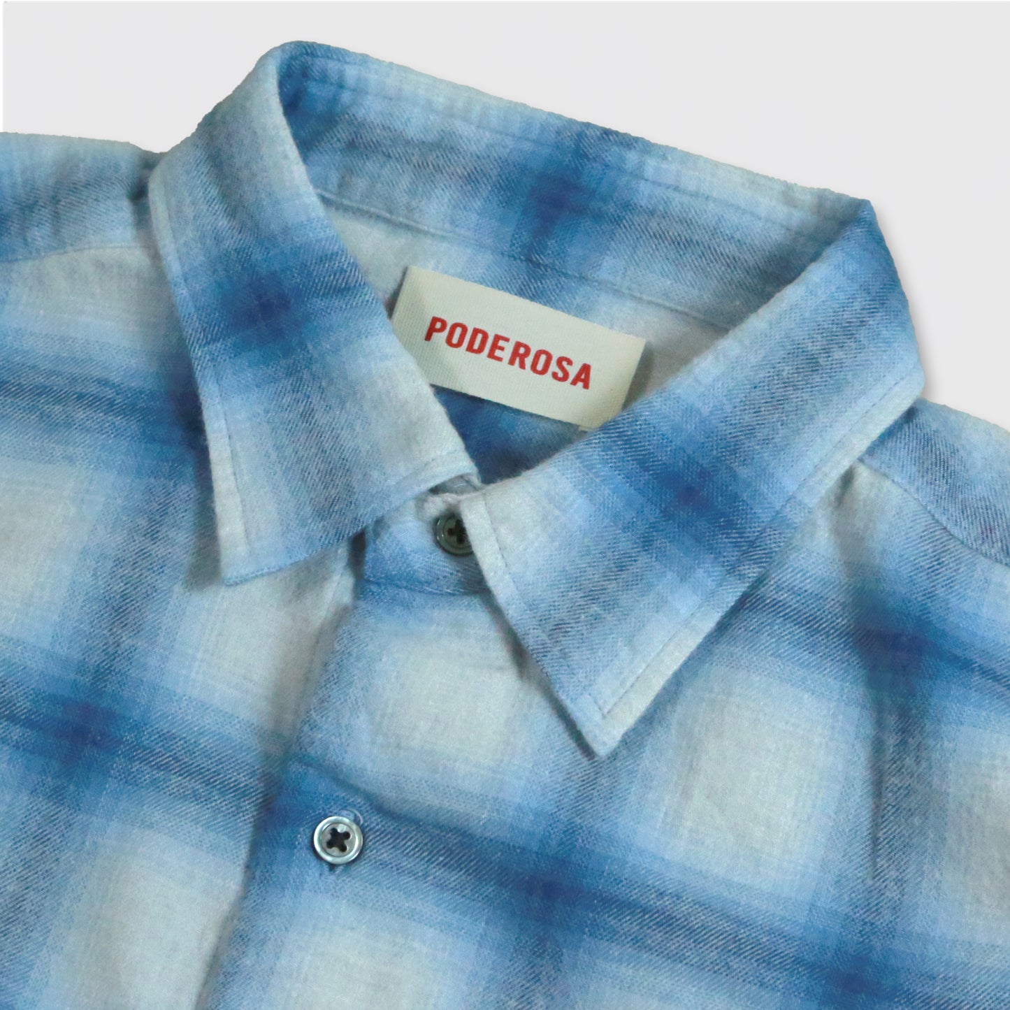 RELAXING LIFE BOX CHECK SHIRT / BLUE