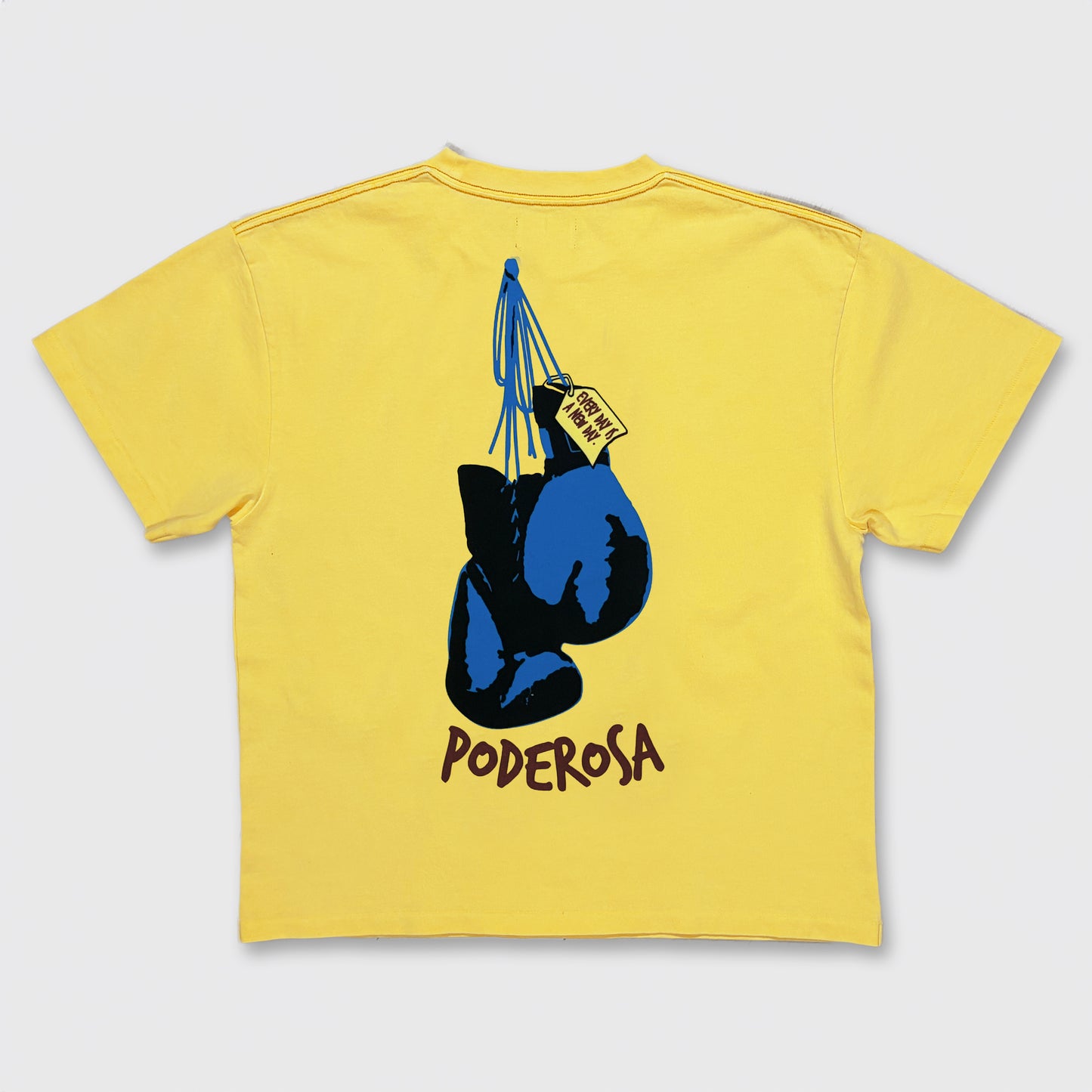 FIGHTING PODEROSA S/S T-SHIRT / YELLOW