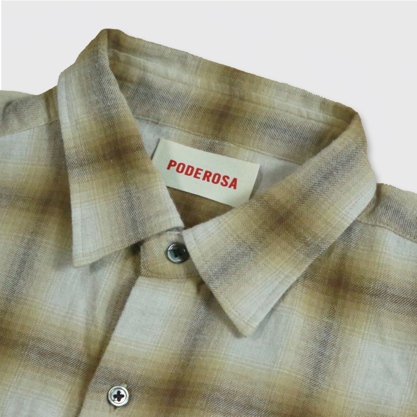 RELAXING LIFE BOX CHECK SHIRT / BEIGE