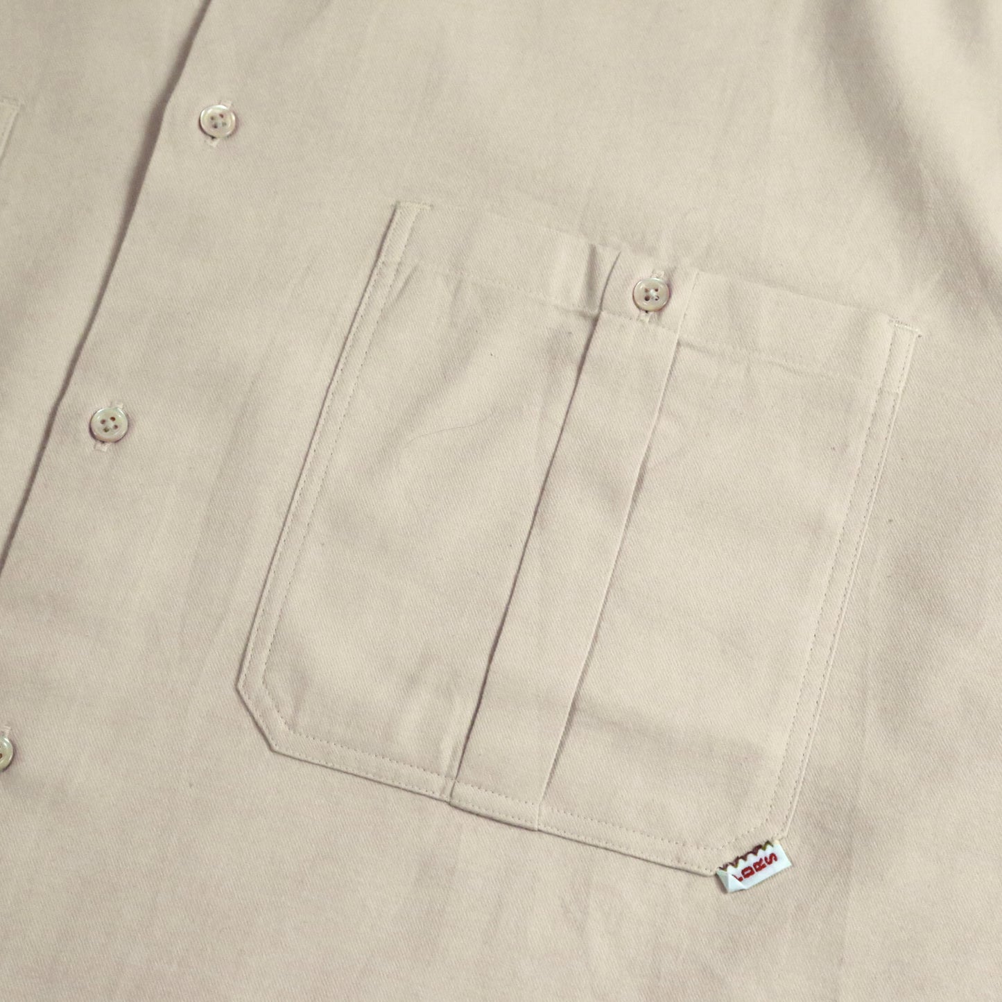 RELAXING LIFE BOX SHIRT / BEIGE