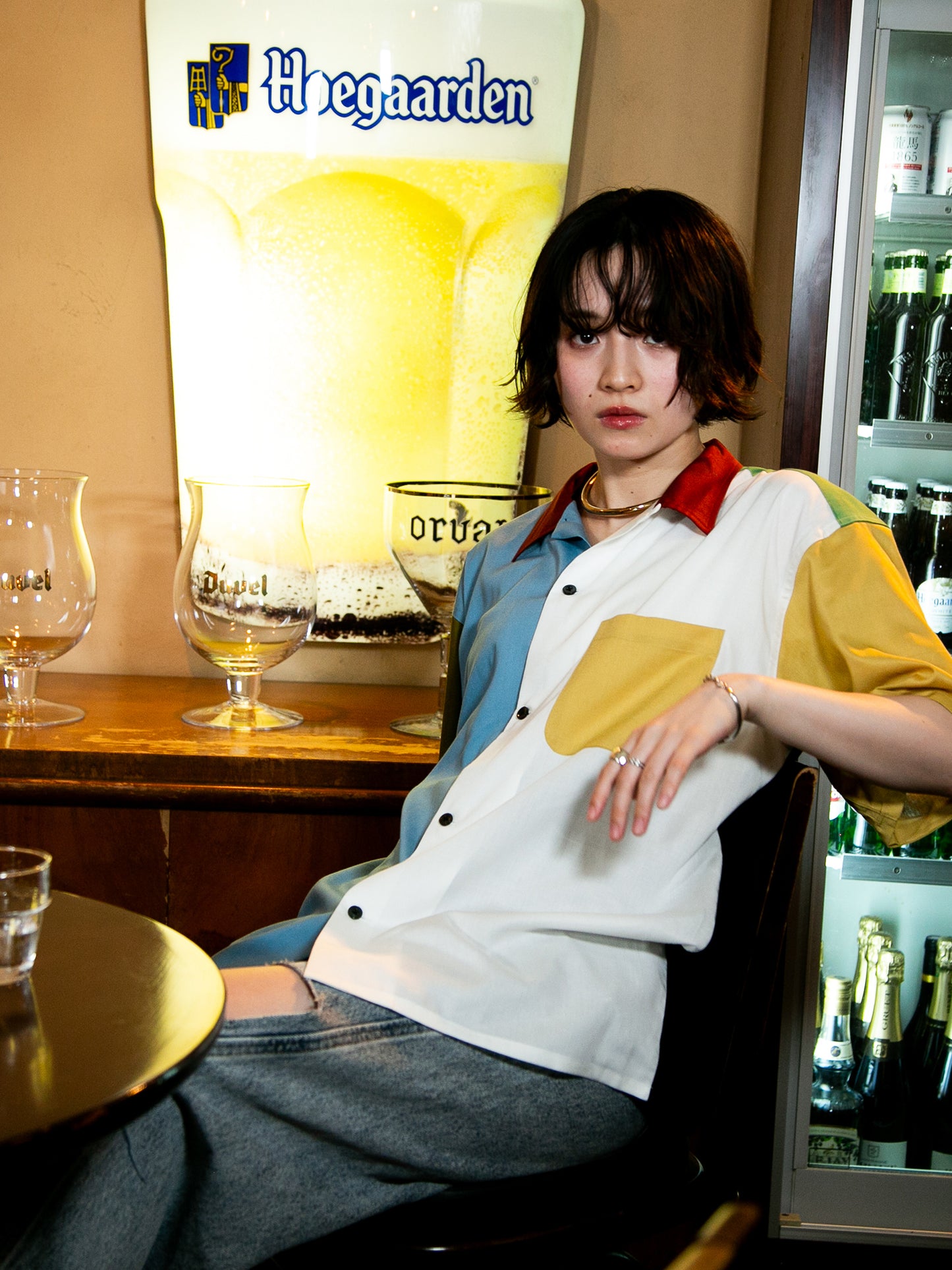 CRAZY ROCK BOWLING SHIRT / MULTI