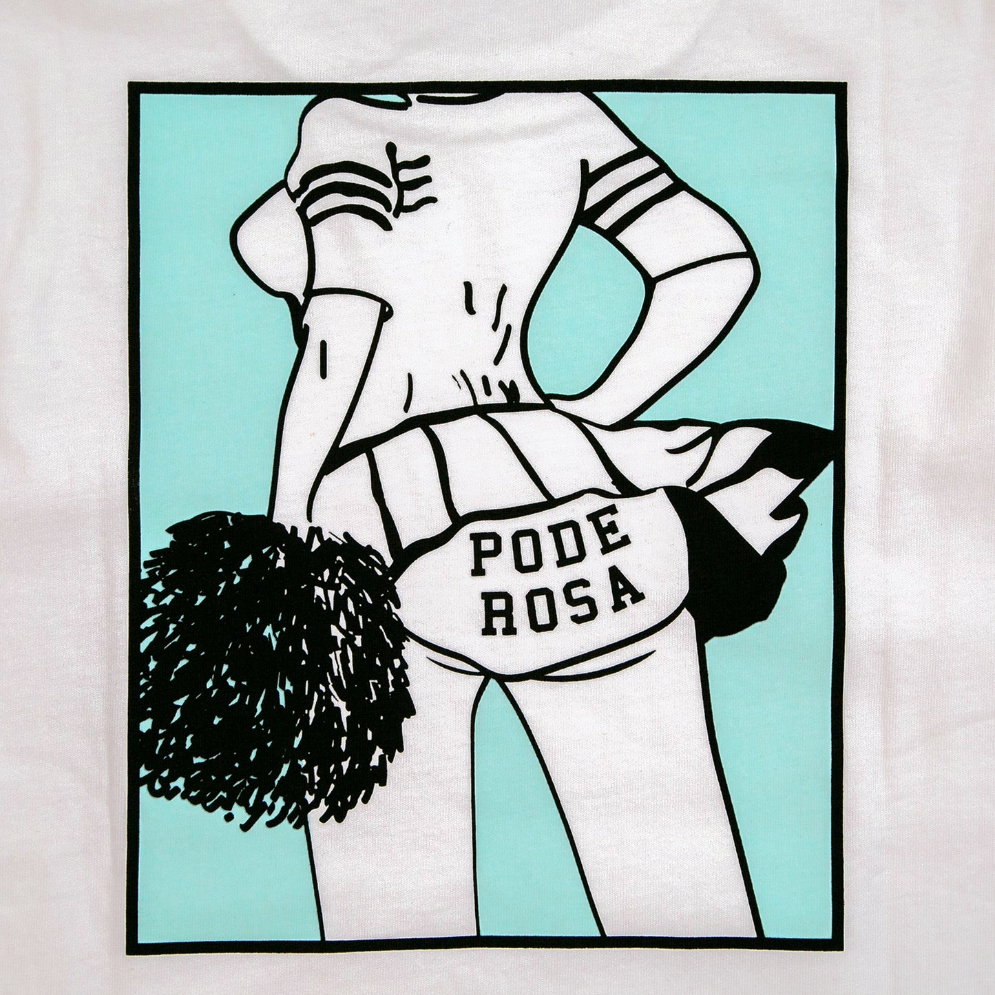CHEERLEADER S/S T-SHIRT / WHITE