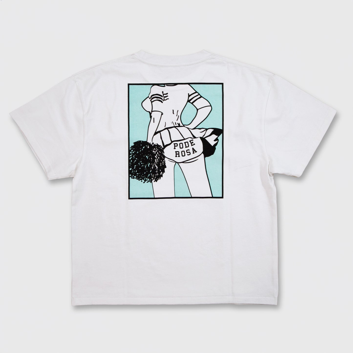 CHEERLEADER S/S T-SHIRT / WHITE