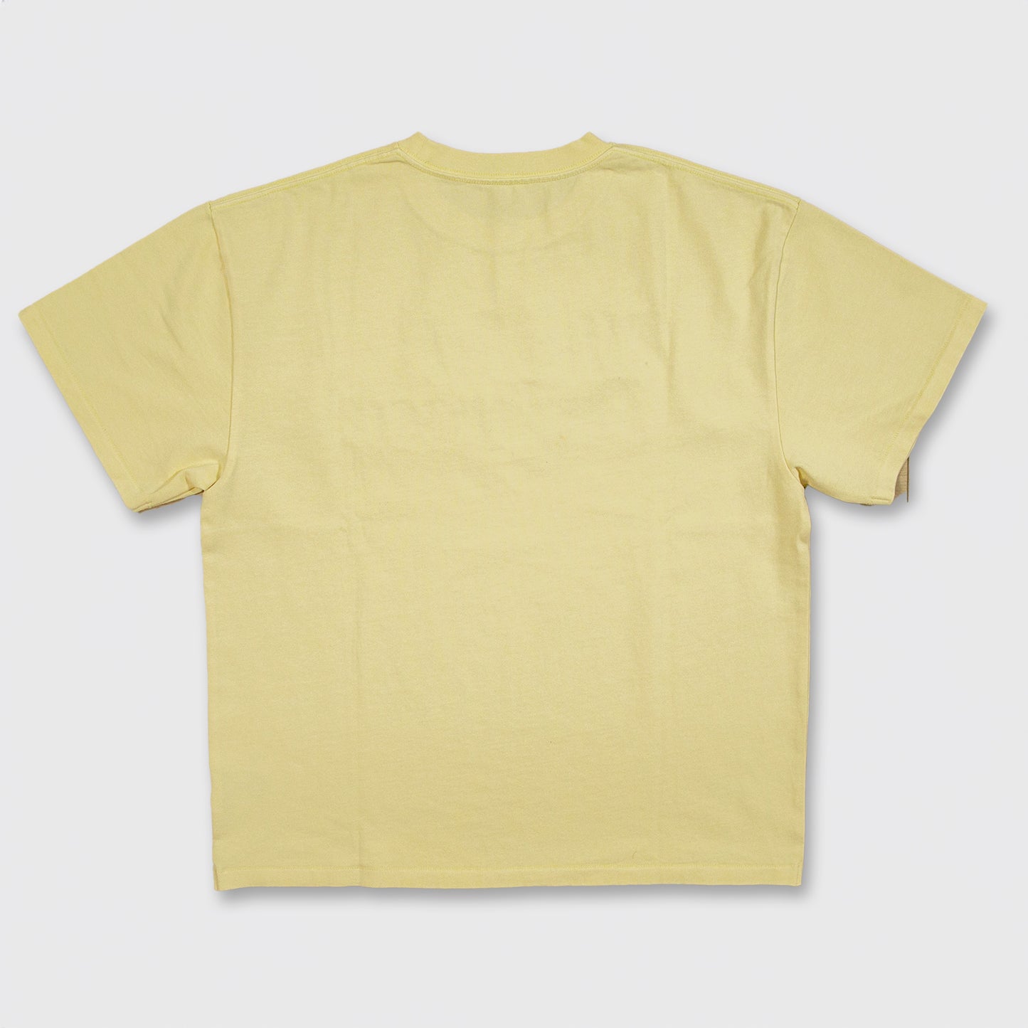 POPCORN LOGO S/S T-SHIRT / YELLOW