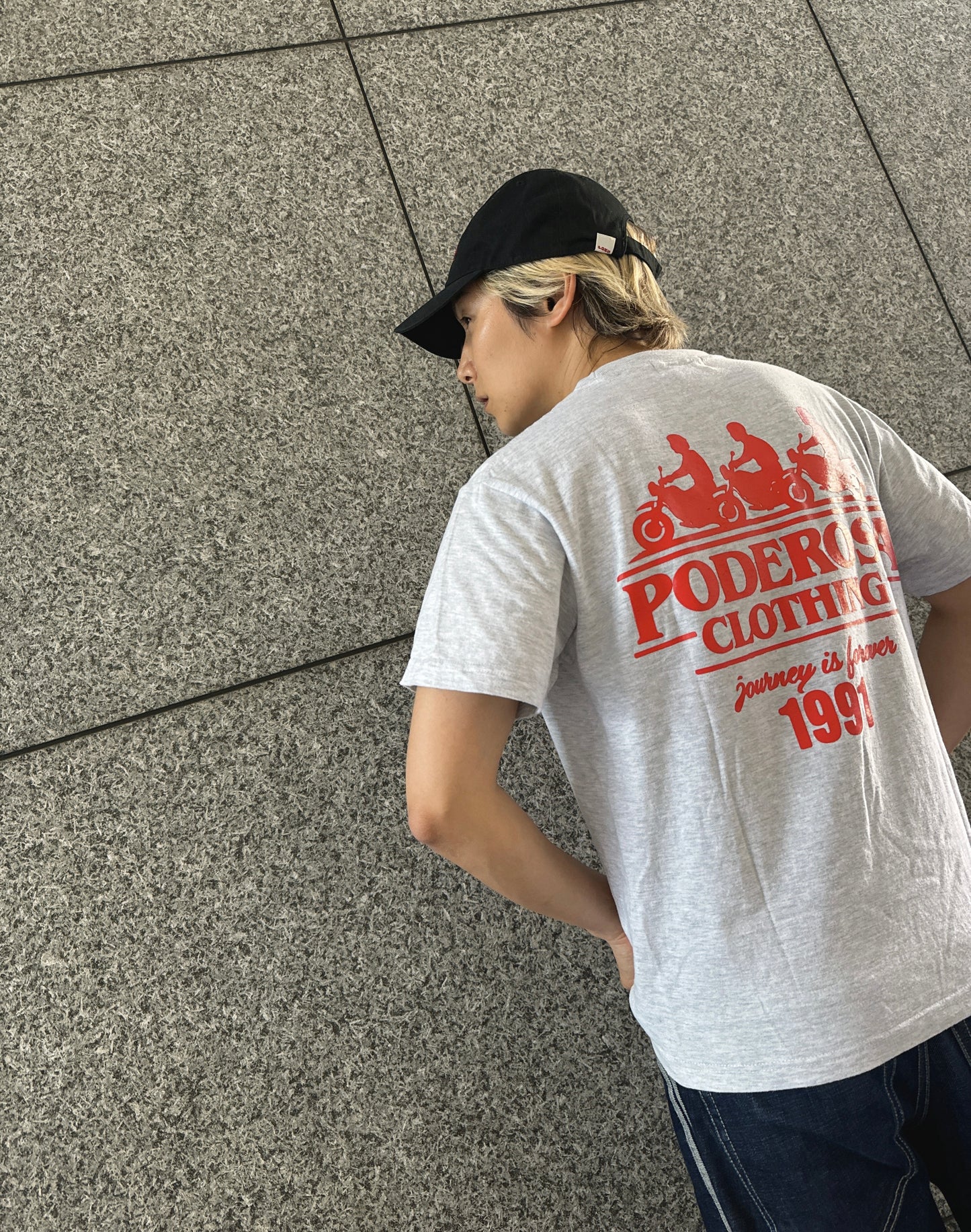PODEROSA THINGS TEE / ASH