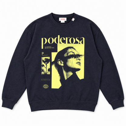 OWN MUSE CREWNECKSWEAT / NAVY