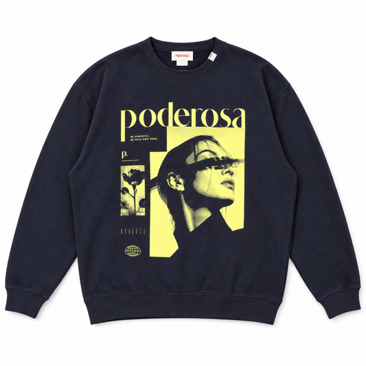 OWN MUSE CREWNECKSWEAT / NAVY
