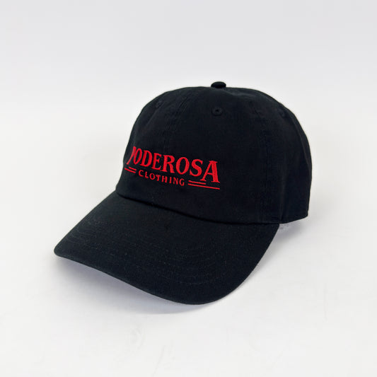 PODEROSA THINGS LOW CAP / BLACK