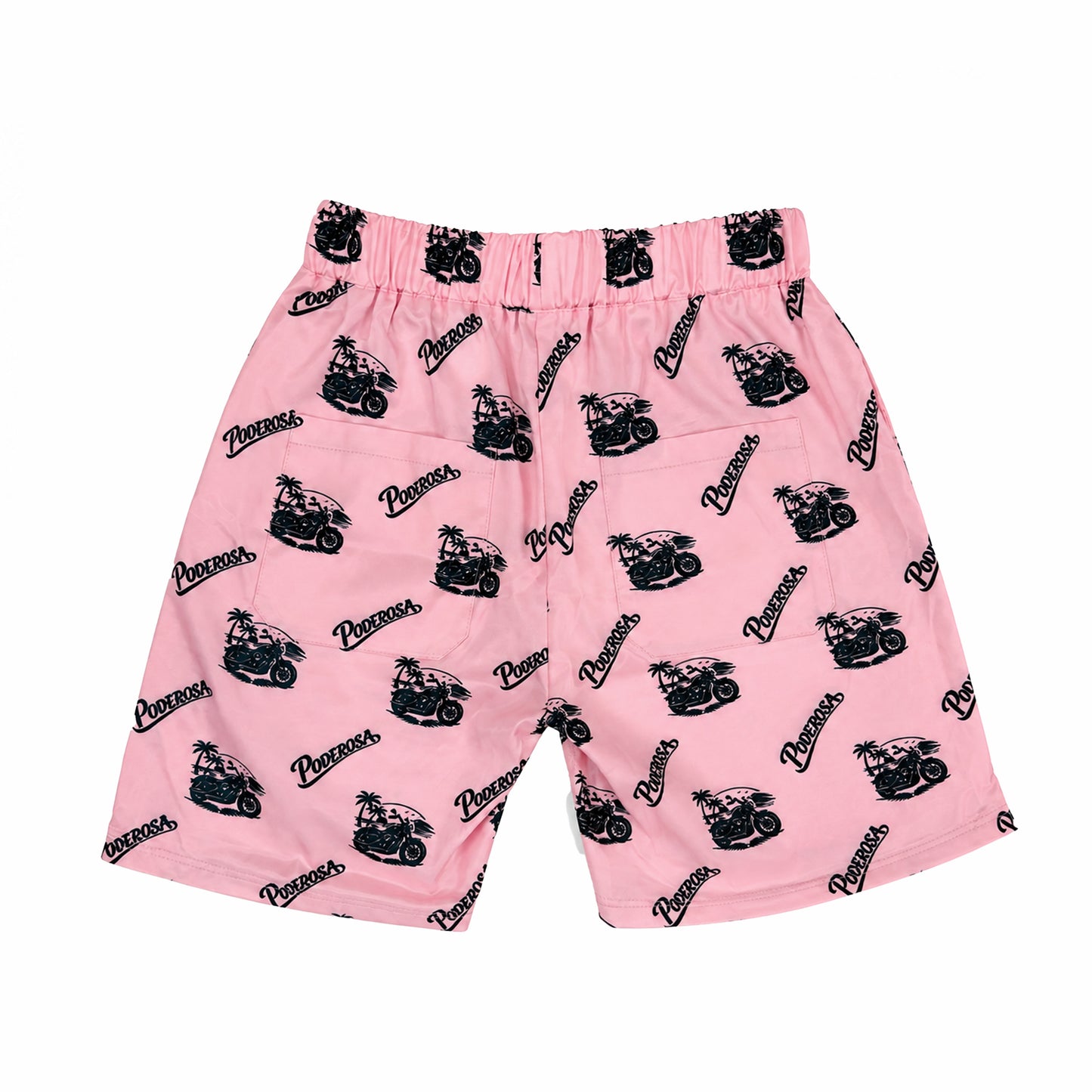 RESORT SATIN SHORTS/ PINK