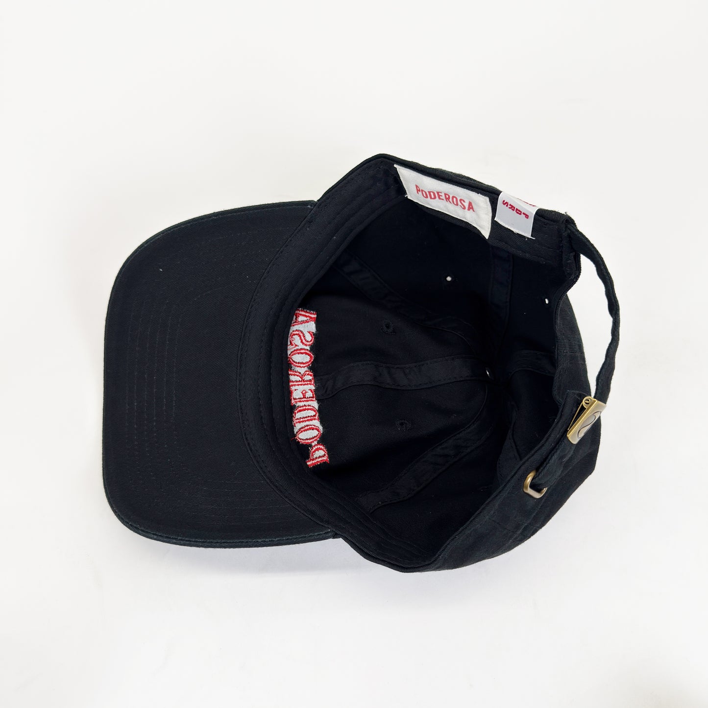 PODEROSA THINGS LOW CAP / BLACK