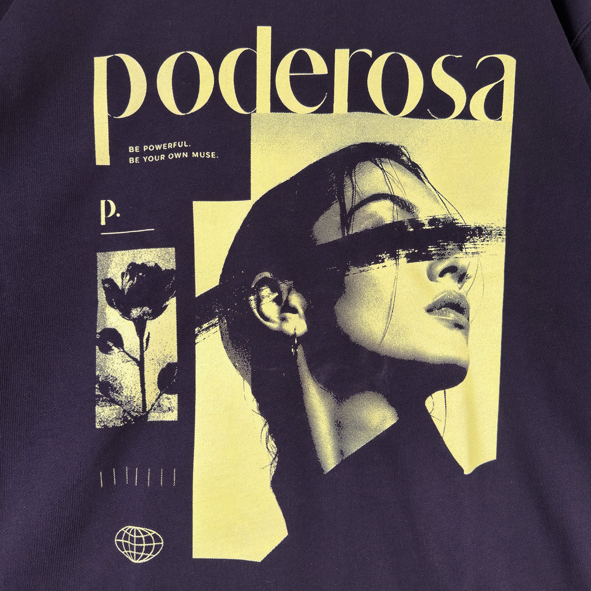 OWN MUSE CREWNECKSWEAT / NAVY