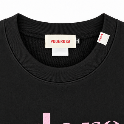 OWN MUSE CREWNECKSWEAT / BLACK