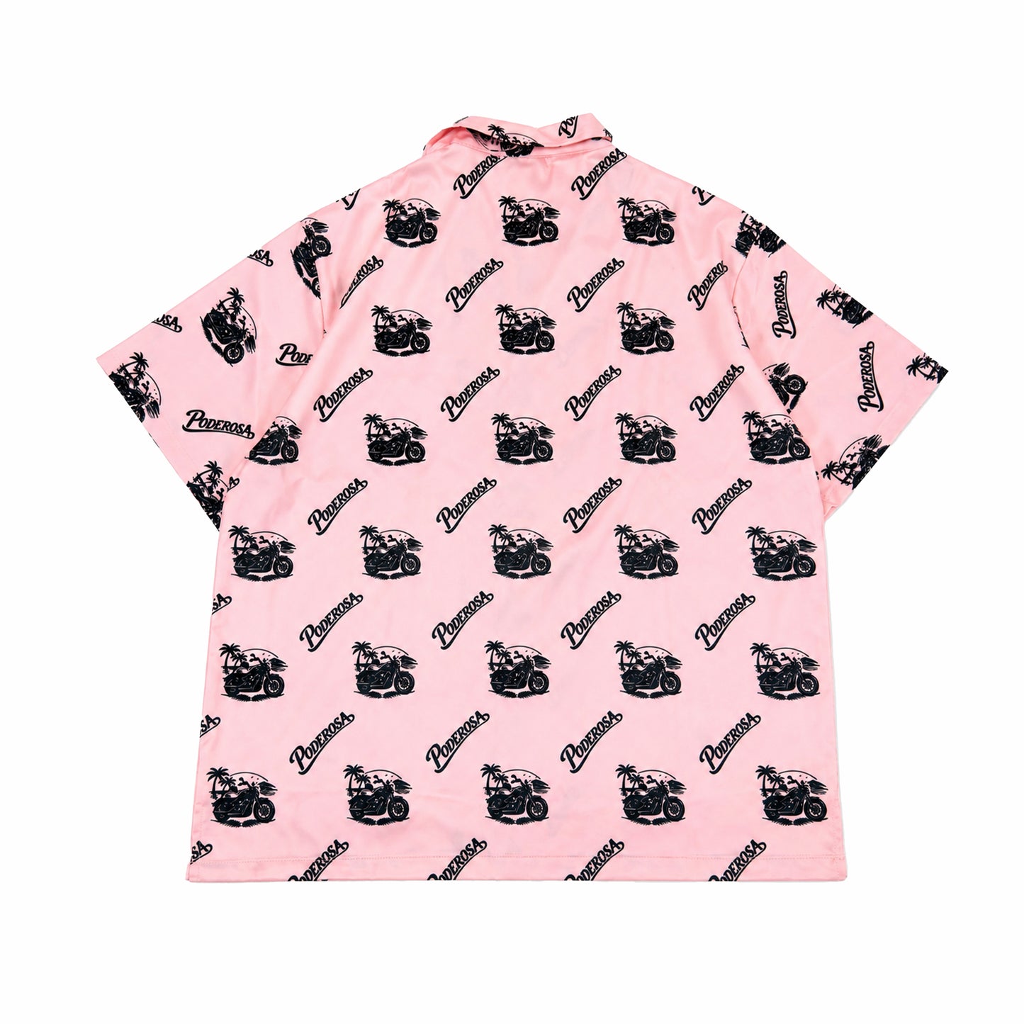 RESORT SATIN SHIRTS / PINK