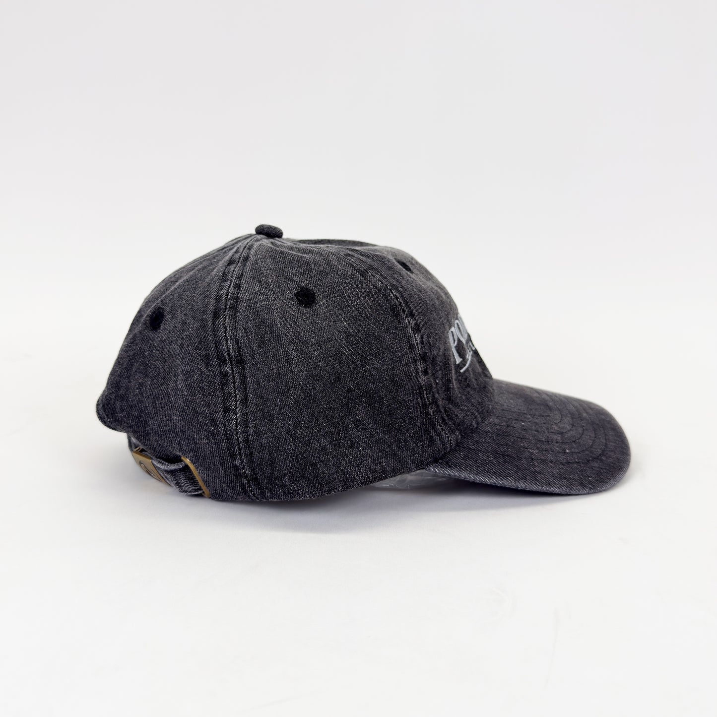 PODEROSA THINGS LOW CAP /WASH BLACK