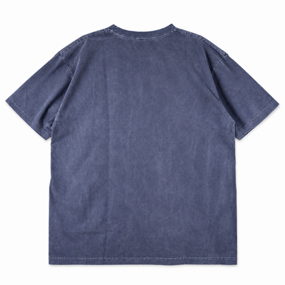 OWN MUSE WASH TEE / FADE BLUE