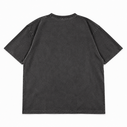 OWN MUSE WASH TEE / FADE BLACK