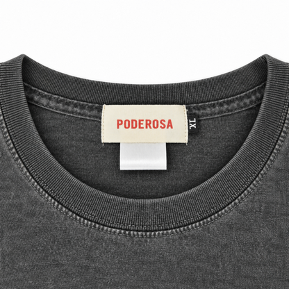 JOURNEY IS FOREVER WASH LONGSLEEVE / FADE BLACK