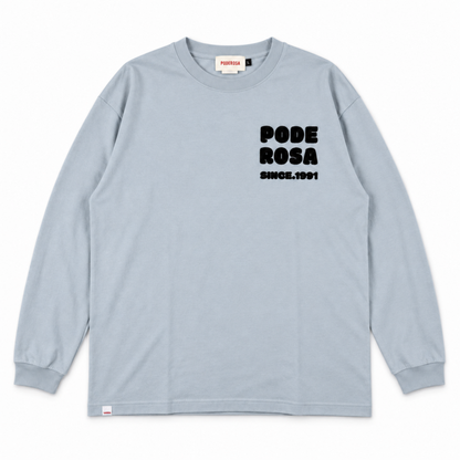 LOCAL JOURNEY L/S TEE / L.BLUE