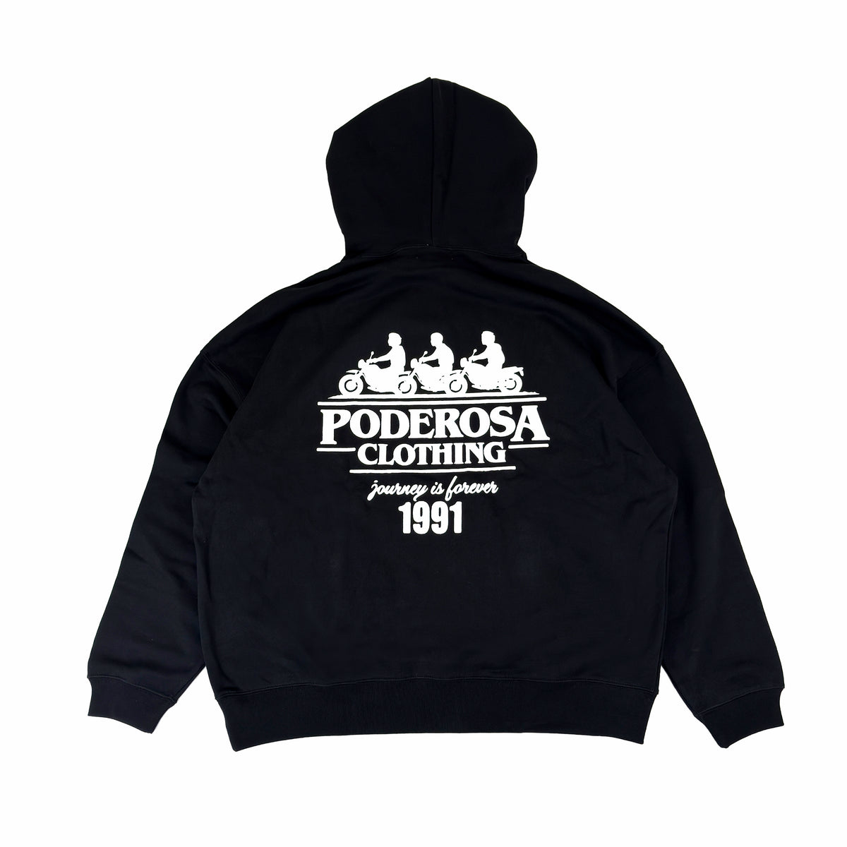 PODEROSATHINGS PULLOVER HOODIE / BLACK