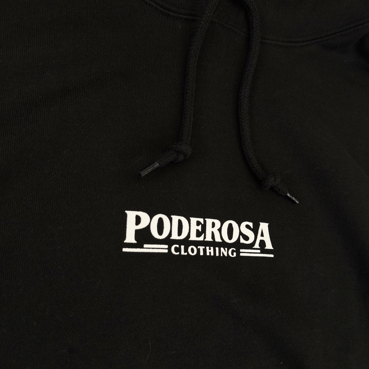 PODEROSATHINGS PULLOVER HOODIE / BLACK