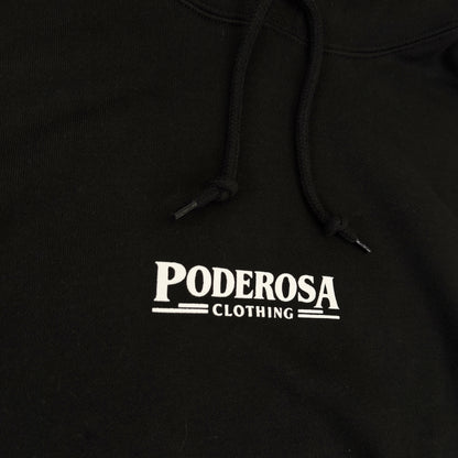 PODEROSATHINGS PULLOVER HOODIE / BLACK