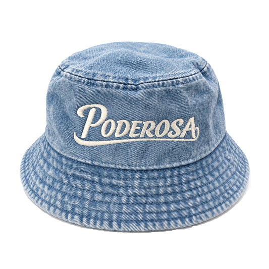LOCAL JOURNEY WASHED BUCKET HAT / WASH BLUE