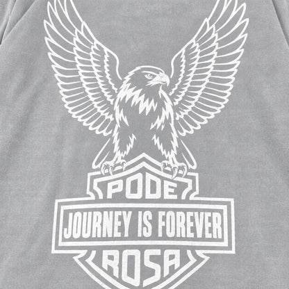 JOURNEY IS FOREVER WASH LONGSLEEVE / FADE GRAY