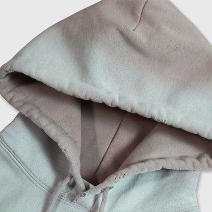 HEAVY WEIGHT CREW HOODIE / SALMON PINK