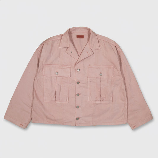 PODEROSA HBT COMBAT BIG JACKET / PINK