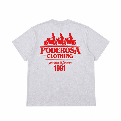 PODEROSA THINGS TEE / ASH