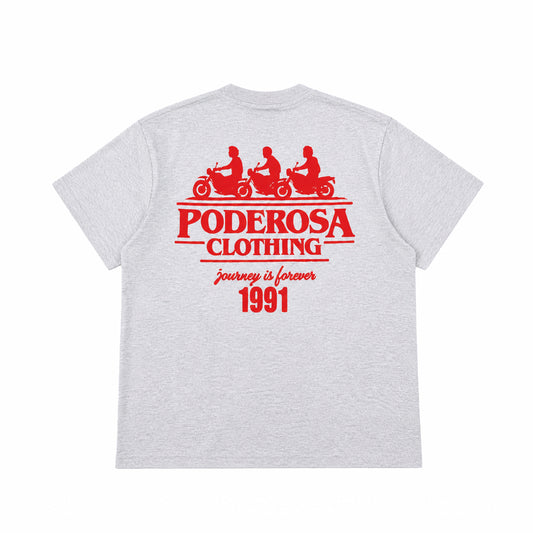 PODEROSA THINGS TEE / ASH