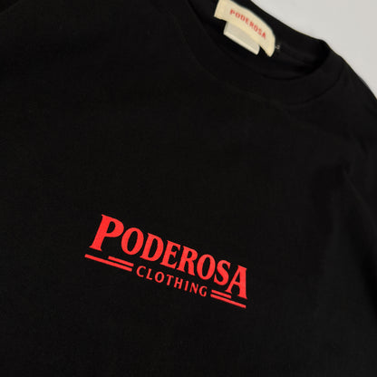PODEROSA THINGS TEE / BLACK
