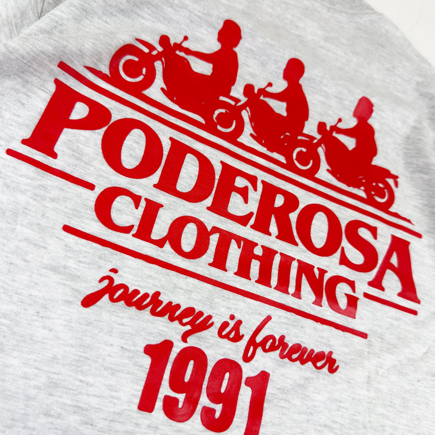 PODEROSA THINGS TEE / ASH