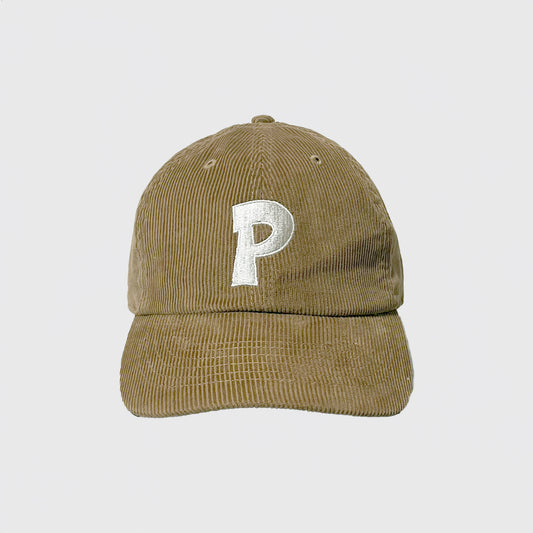 PODEROSA LOGO CORDUROY CAP / MOCHA