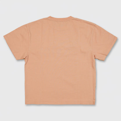 POPCORN LOGO S/S T-SHIRT / SALMON PINK
