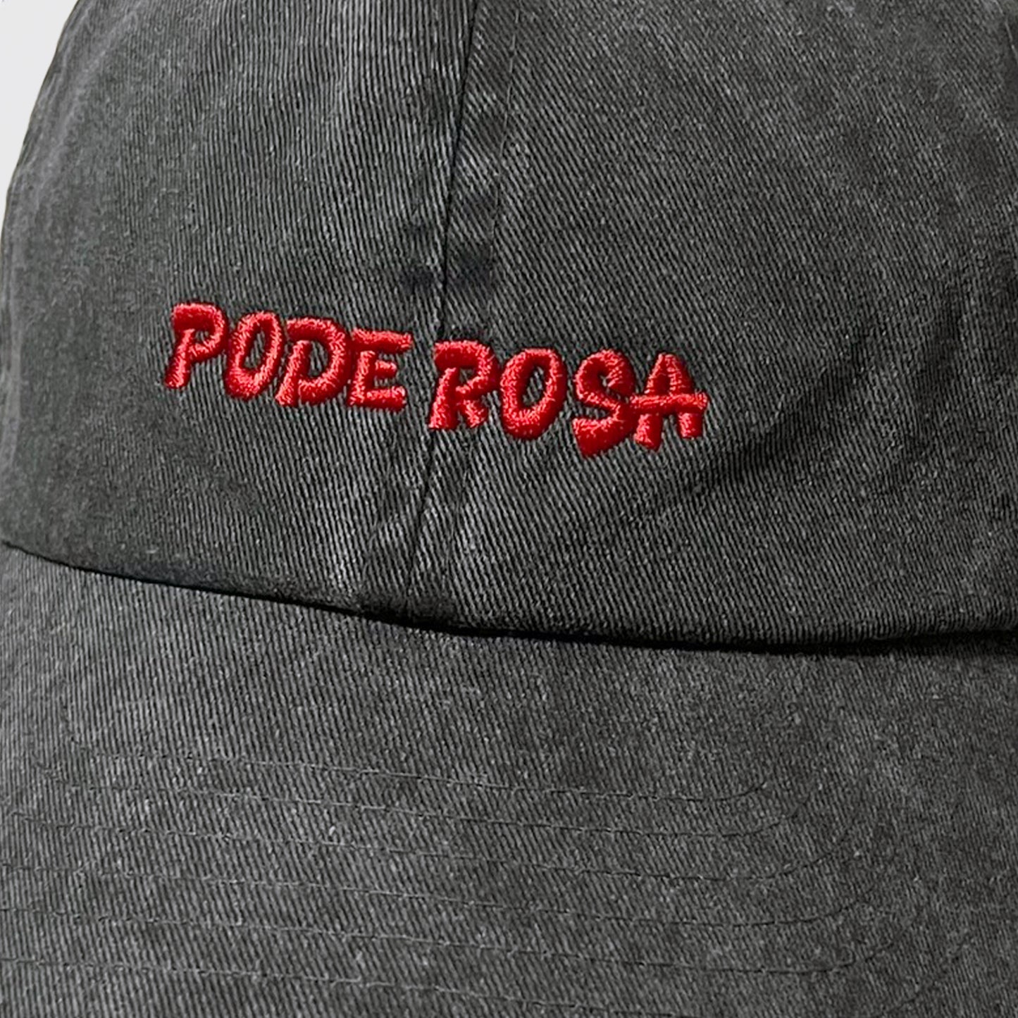 PODEROSA LOGO TWILL CAP / BLACK