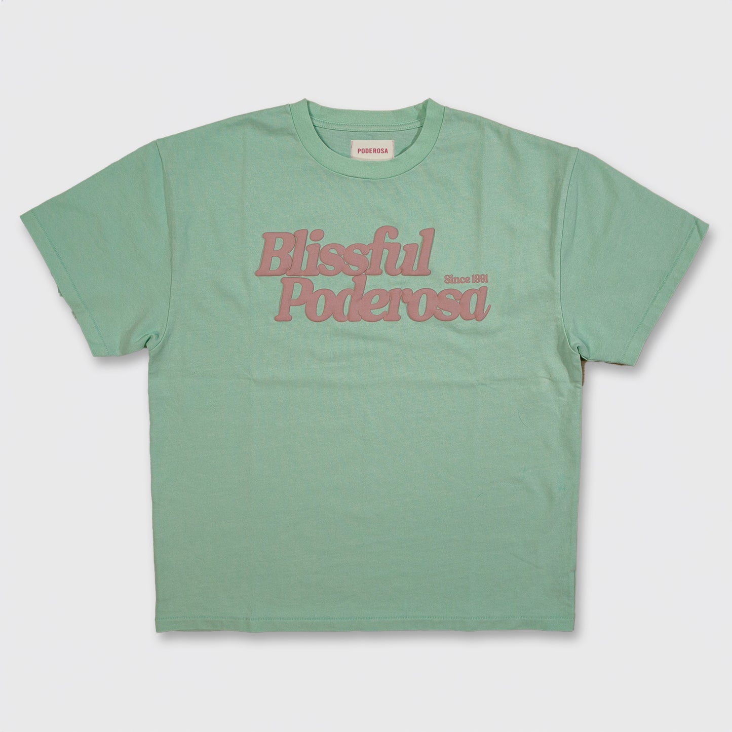 POPCORN LOGO S/S T-SHIRT / MINT