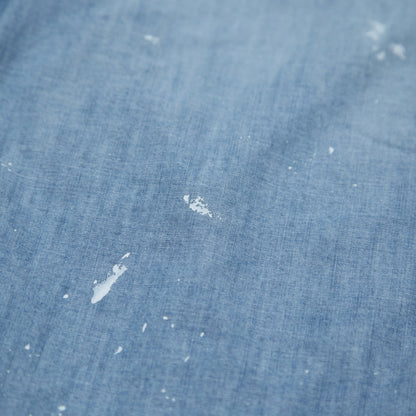 U.S.NAVY CHAMBRAY BIG SHIRT / NAVY