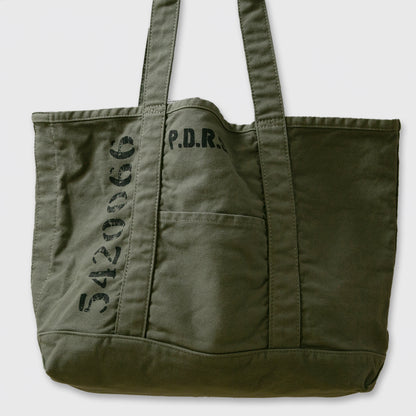 P.D.R.S MILITARY BIG TOTE BAG / KHAKI