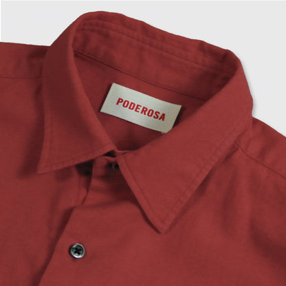 RELAXING LIFE BOX SHIRT / RED